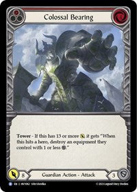 Colossal Bearing Rainbow Foil