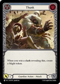 Thunk (Blue) Rainbow Foil