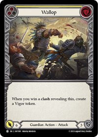 Wallop (Yellow) Rainbow Foil