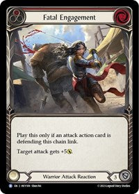 Fatal Engagement (Red) Rainbow Foil