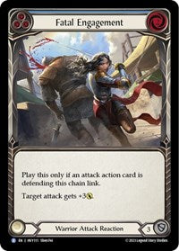 Fatal Engagement (Blue) Rainbow Foil