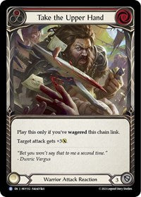 Take the Upper Hand (Red) Rainbow Foil