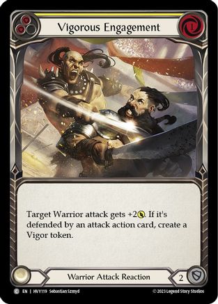 Vigorous Engagement (Yellow) (HVY119) - Heavy Hitters