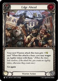 Edge Ahead (Red) Rainbow Foil