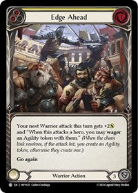 Edge Ahead (Yellow) Rainbow Foil