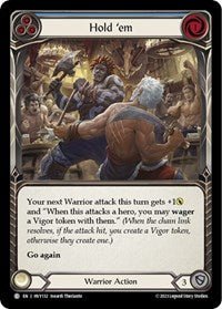 Hold 'em (Blue) Rainbow Foil