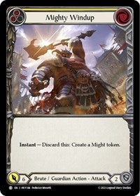 Mighty Windup (Yellow) Rainbow Foil