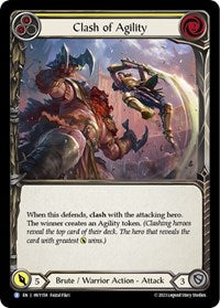 Clash of Agility (Yellow) Rainbow Foil