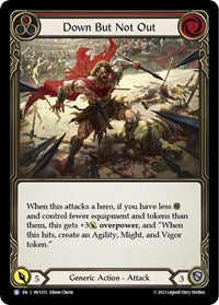 Down But Not Out (Red) Rainbow Foil