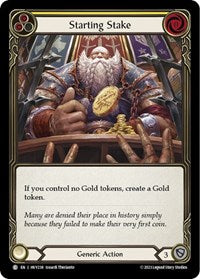 Starting Stake Rainbow Foil