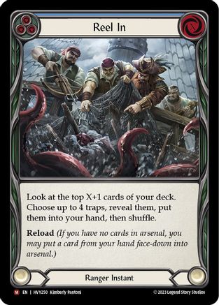 Reel In (HVY250) - Heavy Hitters Rainbow Foil