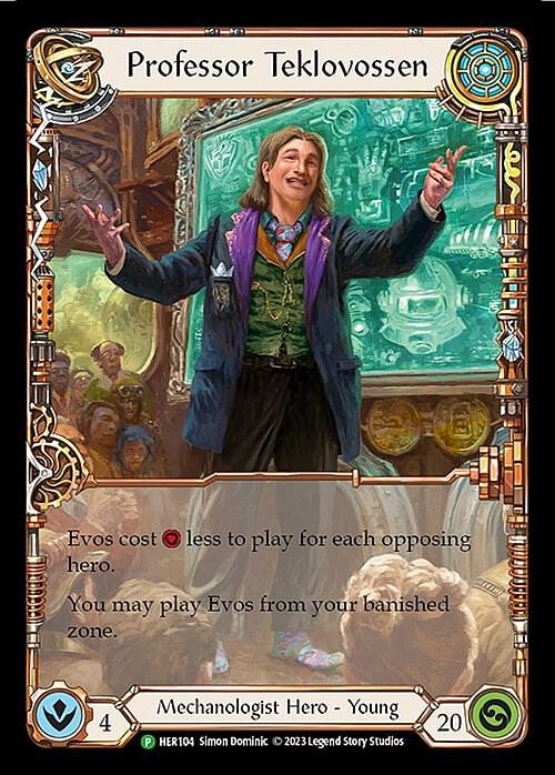 Professor Teklovossen Cold Foil Promo