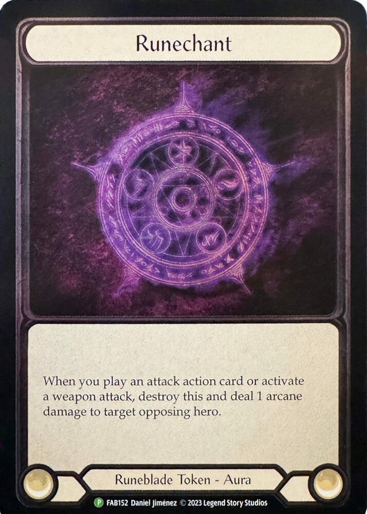 Runechant Cold Foil Promo