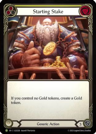 Starting Stake - LGS228 (LGS228) - Flesh and Blood: Promo Cards Cold Foil