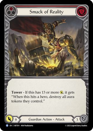 Smack of Reality (BET011) - Blitz Deck: Heavy Hitters - Betsy