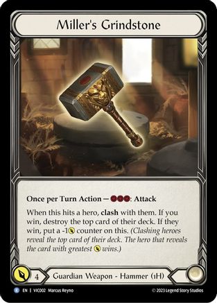 Miller's Grindstone (VIC002) - Blitz Deck: Heavy Hitters - Victor