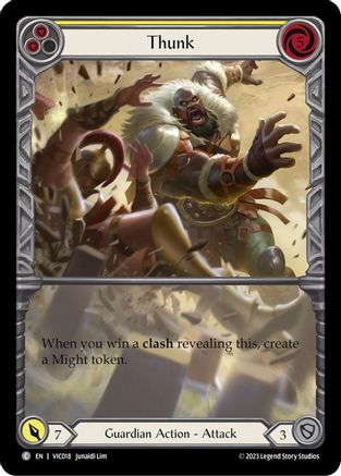 Thunk (Yellow) (VIC018) - Blitz Deck: Heavy Hitters - Victor
