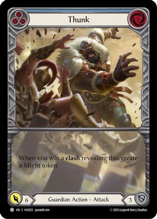 Thunk (Blue) (VIC025) - Blitz Deck: Heavy Hitters - Victor