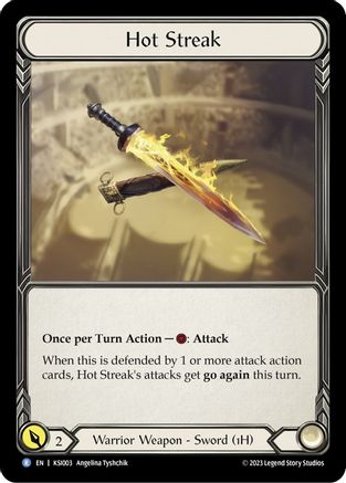 Hot Streak (KSI003) - Blitz Deck: Heavy Hitters - Kassai