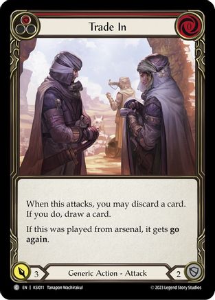 Trade In (Red) (KSI011) - Blitz Deck: Heavy Hitters - Kassai
