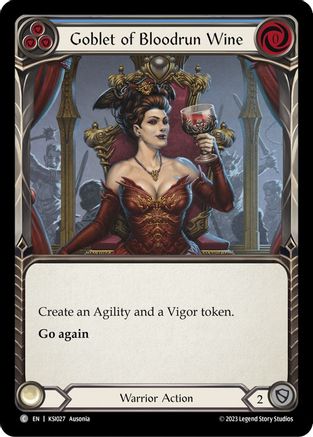 Goblet of Bloodrun Wine (KSI027) - Blitz Deck: Heavy Hitters - Kassai