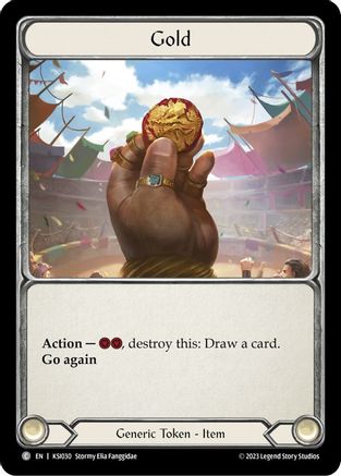 Gold (KSI030) - Blitz Deck: Heavy Hitters - Kassai