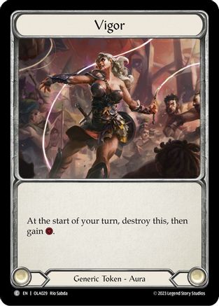 Vigor // Gold (OLA029) - Blitz Deck: Heavy Hitters - Olympia