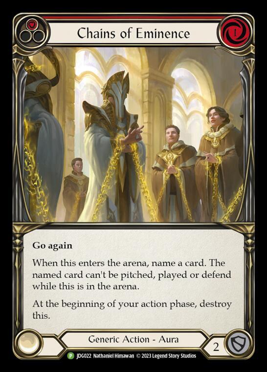Chains of Eminence - JDG022 Cold Foil