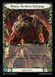 Rhinar, Reckless Rampage - HER105 (HER105)  Rainbow Foil