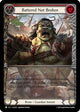 Battered Not Broken - LGS255 (LGS255)  Rainbow Foil