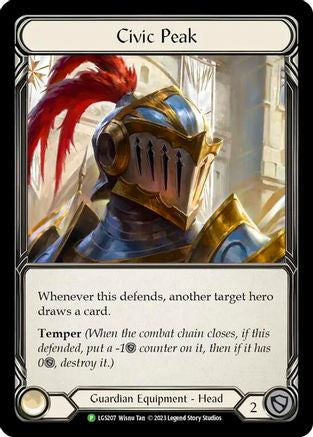 Civic Peak - LGS207 (LGS207) - Flesh and Blood: Promo Cards Rainbow Foil