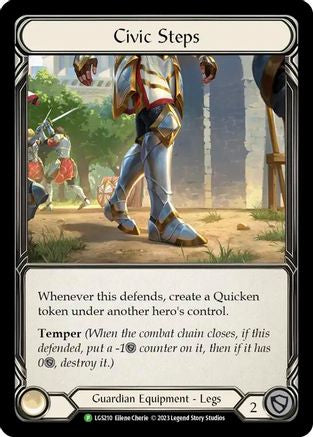 Civic Steps - LGS210 (LGS210) - Flesh and Blood: Promo Cards Rainbow Foil