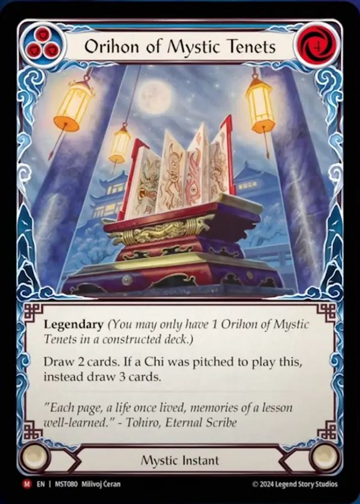 Orihon of Mystic Tenets (MST080)