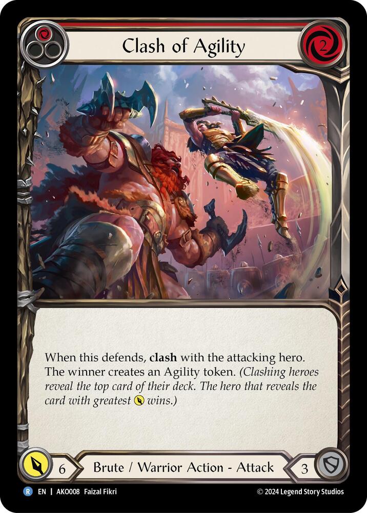 Clash of Agility (Red) Armory Deck
