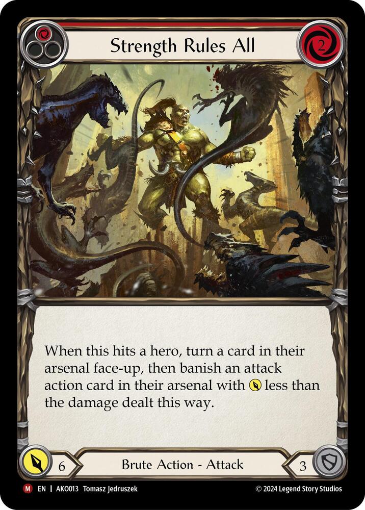 Strength Rules All Armory Deck