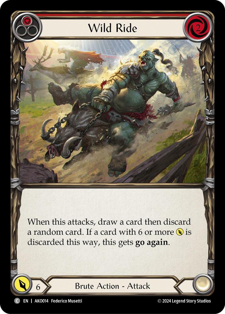 Wild Ride (Red) Armory Deck