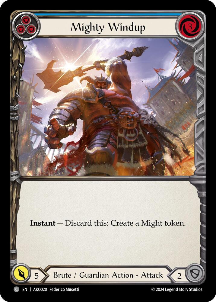 Mighty Windup (Blue) Armory Deck
