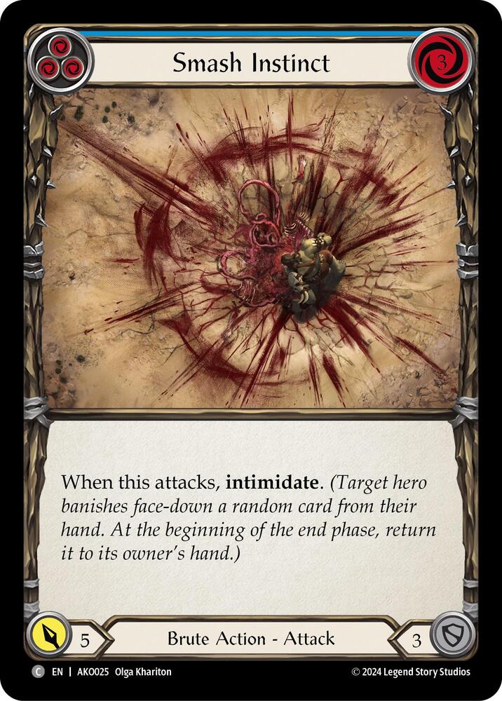 Smash Instinct (Blue) Armory Deck