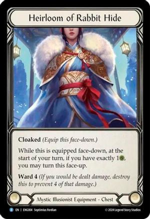 Heirloom of Rabbit Hide (ENG004) - Blitz Deck: Part the Mistveil - Enigma