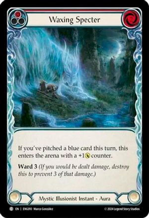 Waxing Specter (ENG010) - Blitz Deck: Part the Mistveil - Enigma