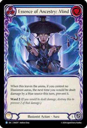Essence of Ancestry: Mind (ENG017) - Blitz Deck: Part the Mistveil - Enigma
