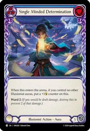 Single Minded Determination (ENG020) - Blitz Deck: Part the Mistveil - Enigma