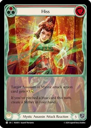 Hiss (Red) (NUU013) - Blitz Deck: Part the Mistveil - Nuu