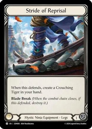 Stride of Reprisal (ZEN006) - Blitz Deck: Part the Mistveil - Zen