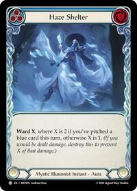 Haze Shelter (Blue) Rainbow Foil