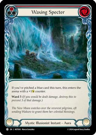 Waxing Specter (Red) (MST043) - Part the Mistveil