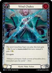 Wind Chakra (Red) Rainbow Foil