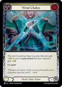 Wind Chakra (Yellow) Rainbow Foil
