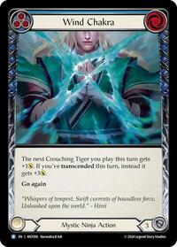 Wind Chakra (Blue) Rainbow Foil