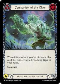 Companion of the Claw (Blue) Rainbow Foil